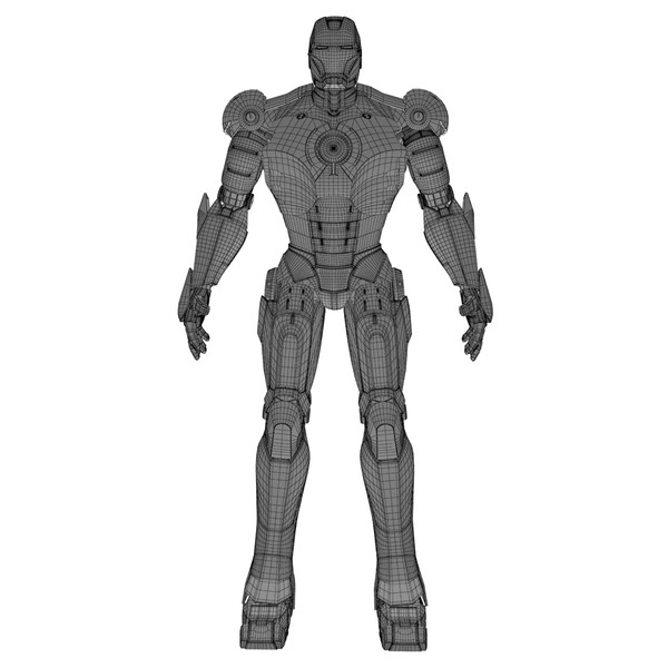 3d model iron ironman man - IronMan by Render Steel