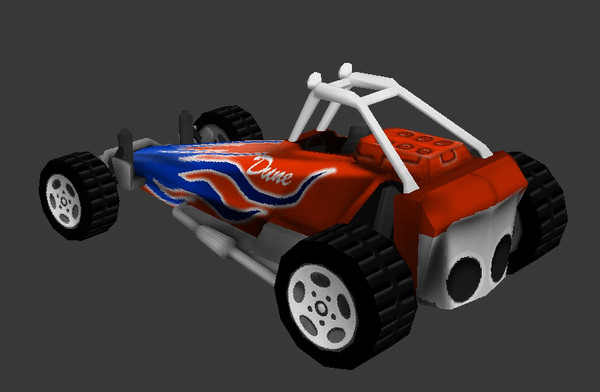 buggy uv 3d model - Dune Buggy by mmrobi