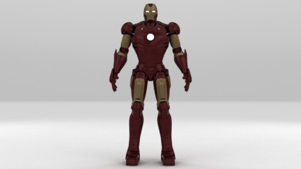 3d model iron ironman man - IronMan by Render Steel