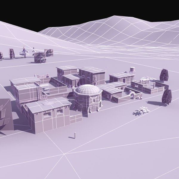 afghan urban 3d 3ds - Afghanistan Urban Collection... by ES3DStudios