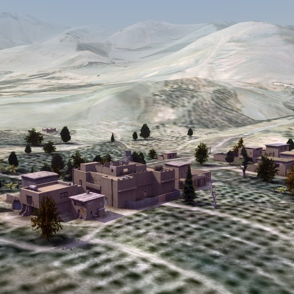 afghan urban 3d 3ds - Afghanistan Urban Collection... by ES3DStudios
