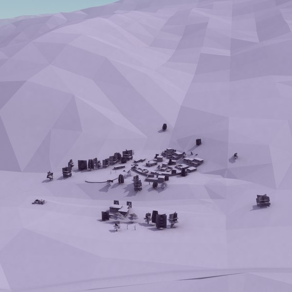 afghan urban 3d 3ds - Afghanistan Urban Collection... by ES3DStudios