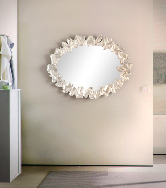 abstract flower frame mirror 3d 3ds - Abstract flower frame mirror by RTEwork