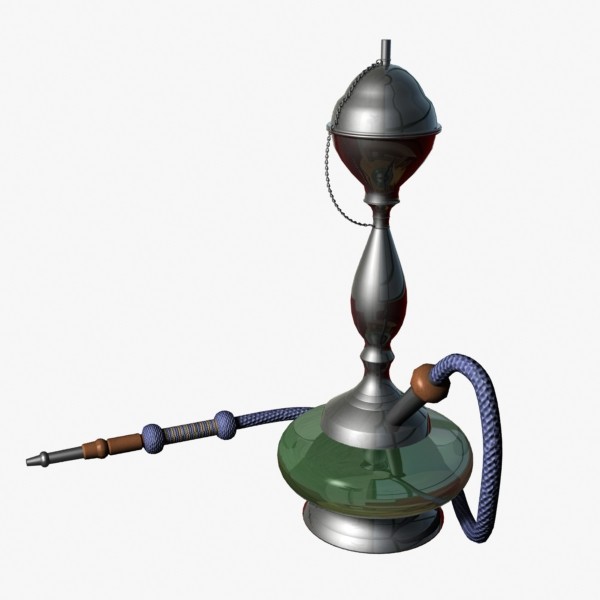 waterpipe 3d model - Waterpipe by mostlysquare