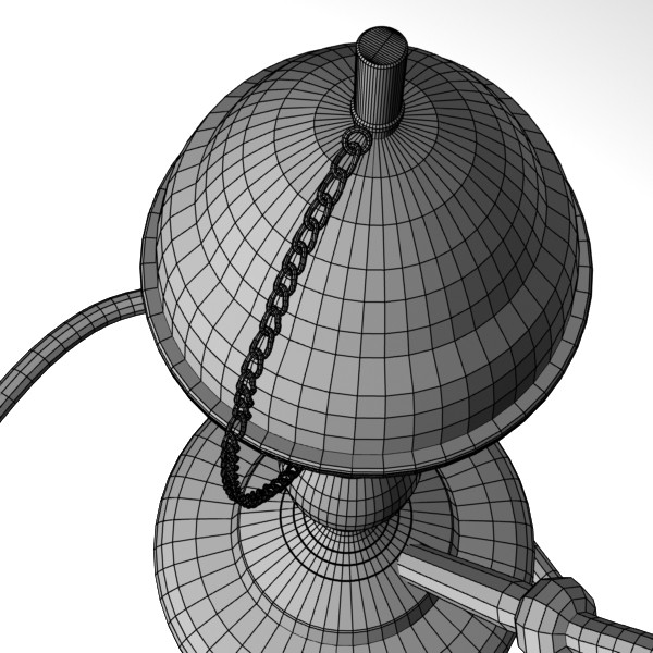 waterpipe 3d model - Waterpipe by mostlysquare