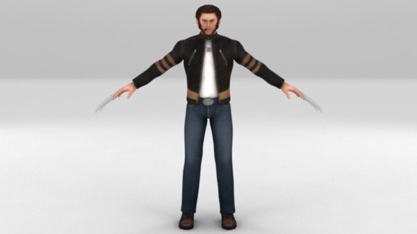 maya realistic wolverine - Wolverine by Render Steel