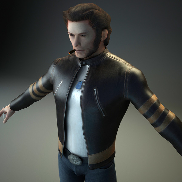 maya realistic wolverine - Wolverine by Render Steel