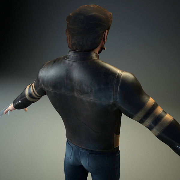 maya realistic wolverine - Wolverine by Render Steel
