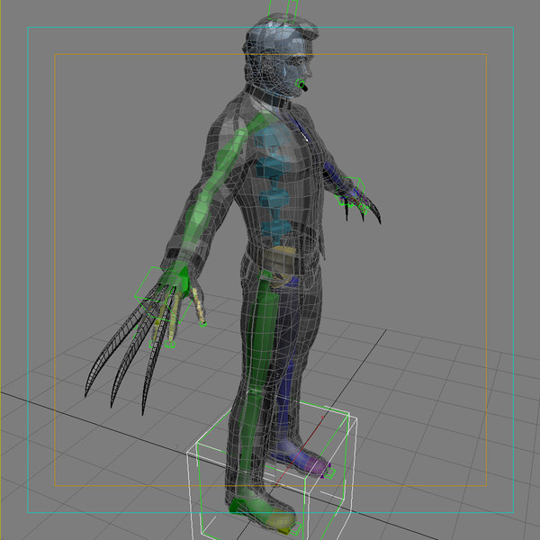 maya realistic wolverine - Wolverine by Render Steel