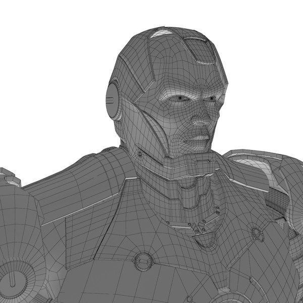 3d model iron ironman man - IronMan by Render Steel