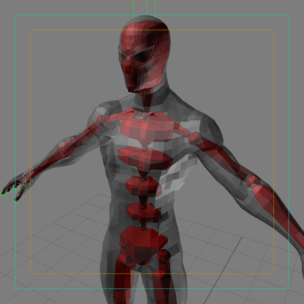 spiderman rigged biped 3d max - Spiderman Classic by Render Steel