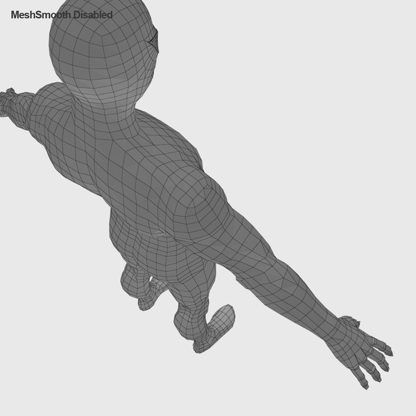 spiderman black 3d model - Spiderman Black by Render Steel