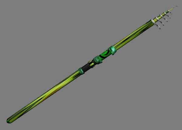 3d fishing rod - Fishing Rod by MUROGUE