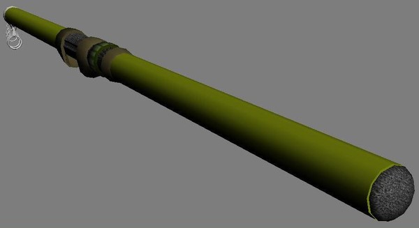 3d model fishing rod - Fishing Rod by MUROGUE