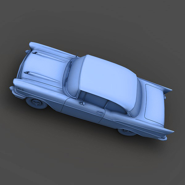 chevrolet bel air 1957 3d c4d - Chevrolet Bel Air 1957 by Mirage3D