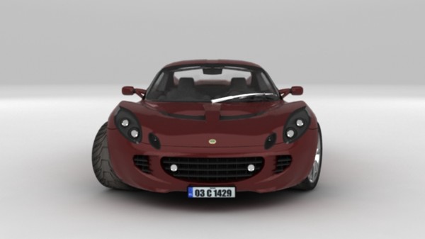 3d model elise sport car - Lotus Elise by Render Steel