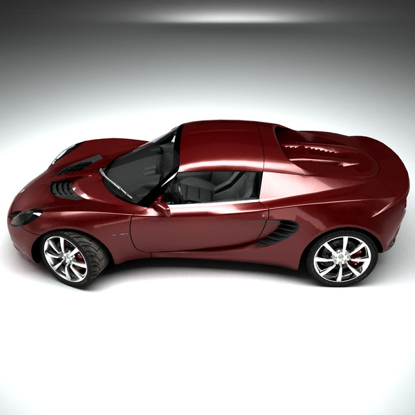 3d model elise sport car - Lotus Elise by Render Steel
