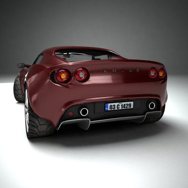 3d model elise sport car - Lotus Elise by Render Steel
