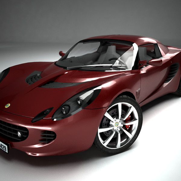 3d model elise sport car - Lotus Elise by Render Steel