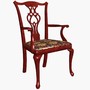 maya chippendale chair