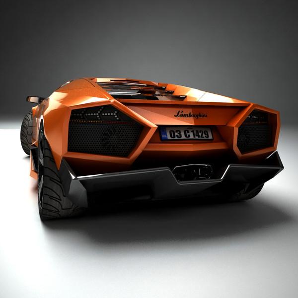 3ds max lamborghini reventon - Lamborghini Reventon by Render Steel