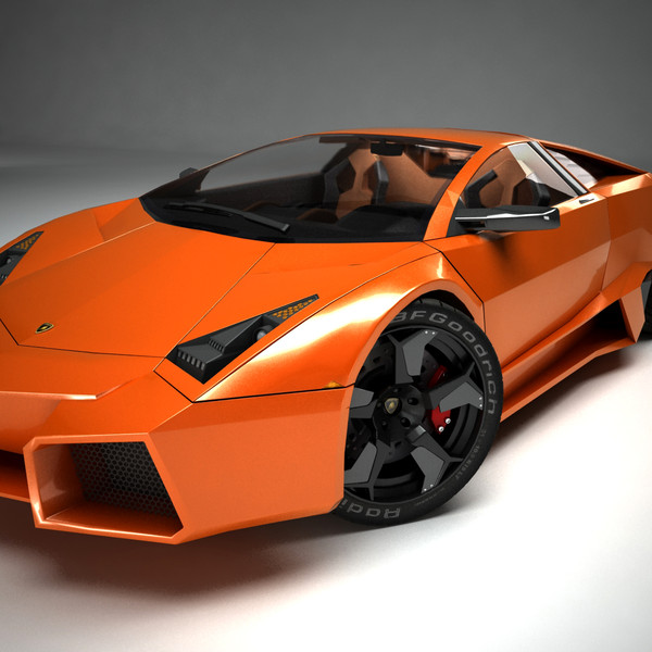 3ds max lamborghini reventon - Lamborghini Reventon by Render Steel