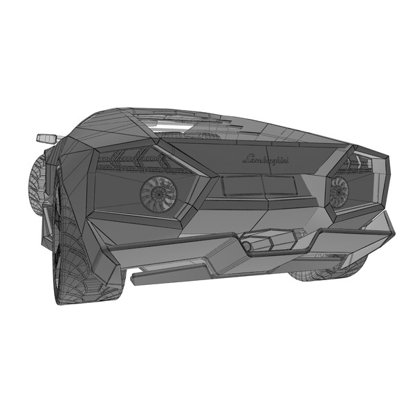 3ds max lamborghini reventon - Lamborghini Reventon by Render Steel