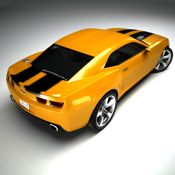 3d chevrolet camaro - Chevrolet Camaro by Render Steel