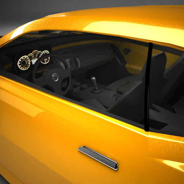 3d chevrolet camaro - Chevrolet Camaro by Render Steel