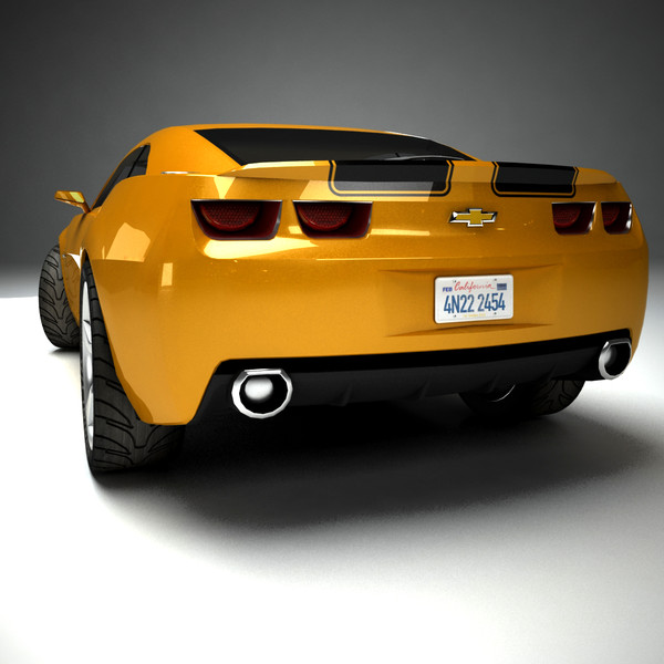 3d chevrolet camaro - Chevrolet Camaro by Render Steel