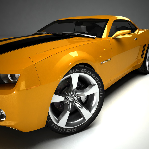 3d chevrolet camaro - Chevrolet Camaro by Render Steel