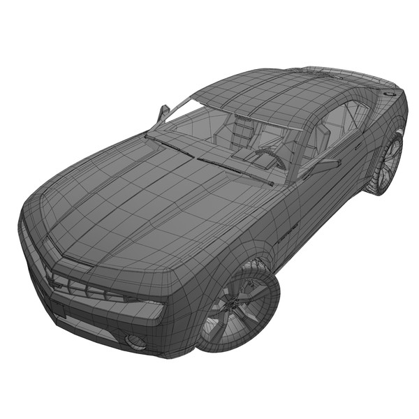 3d chevrolet camaro - Chevrolet Camaro by Render Steel