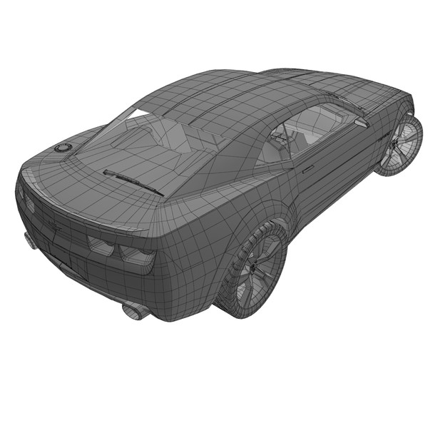 3d chevrolet camaro - Chevrolet Camaro by Render Steel