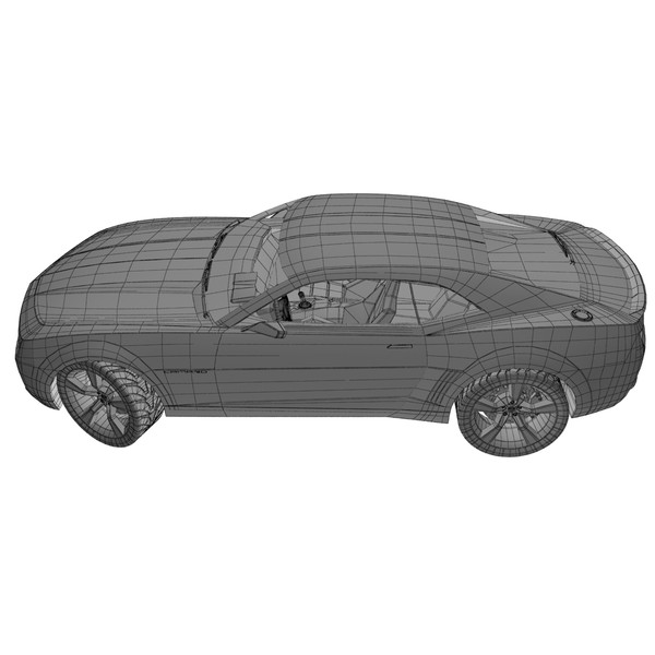 3d chevrolet camaro - Chevrolet Camaro by Render Steel