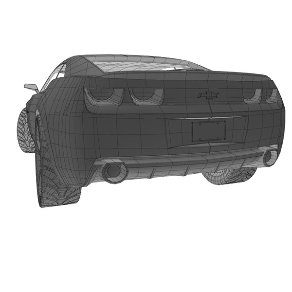 3d chevrolet camaro - Chevrolet Camaro by Render Steel
