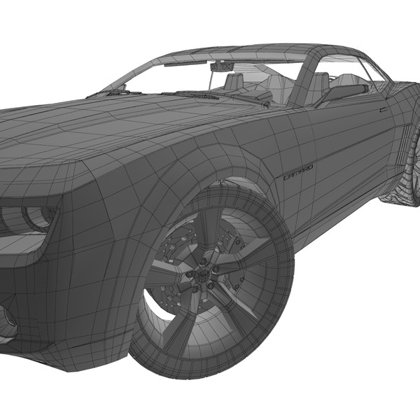 3d chevrolet camaro - Chevrolet Camaro by Render Steel