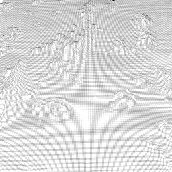 3d terrain model - Lowpoly_Terrain by ERLHN