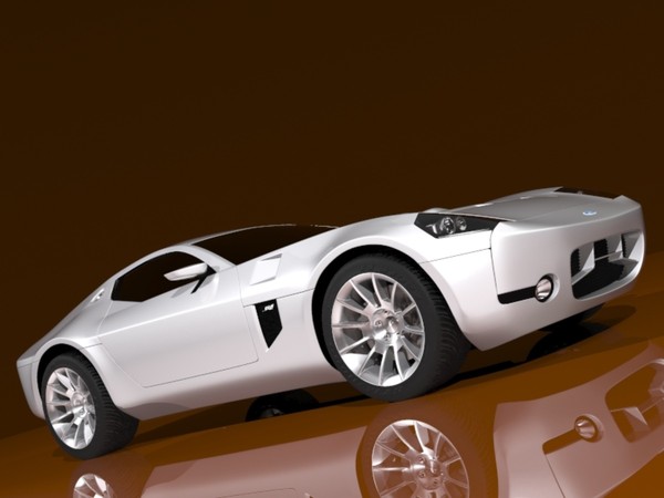 3ds max shelby gr-1 - Ford Shelby GR-1 by laguf