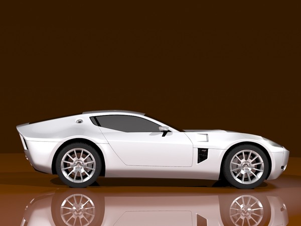 3ds max shelby gr-1 - Ford Shelby GR-1 by laguf
