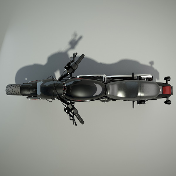 3ds max harley davidson v-rod motorcycle - Harley Davidson V-Rod by Render Steel