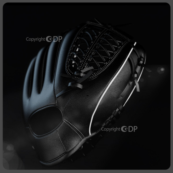 3d model baseball glove - Baseball Glove by SanjeewaDP