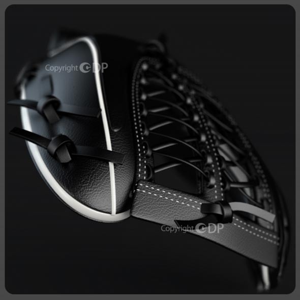 3d model baseball glove - Baseball Glove by SanjeewaDP