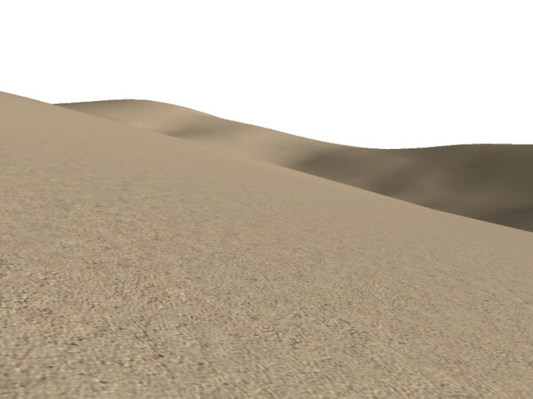 3d desert terrain sand model - Sand Dune Desert by elijah3d