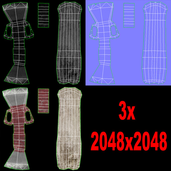 axe ax 3d model - Axe by HDPoly