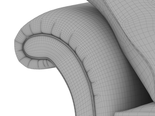 baker 941-67-9 chaise 3d max - Baker 941-67-9 CHAISE LOUNGE by 3dlibrary