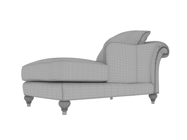 baker 941-67-9 chaise 3d max - Baker 941-67-9 CHAISE LOUNGE by 3dlibrary