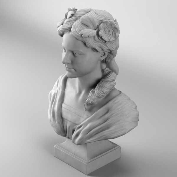 3d model decorative bust child - Child Bust by clay master