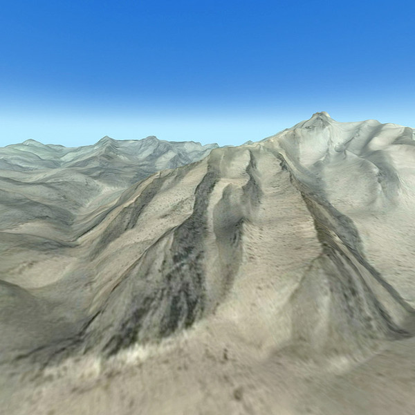 3d photorealistic afghan terrain afghanistan model - Terrain Landscape Afghanistan by 3D_Multimedia