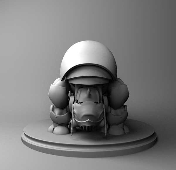 3d model rhino mech - Rhino by dentonvanzan