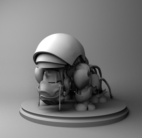 3d model rhino mech - Rhino by dentonvanzan